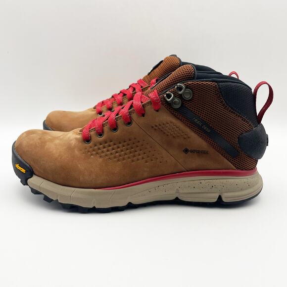 Danner Mens 4" Trail 2650 Mid GTX Hiking Shoes US 7 D EU 40 Brown Red WP NIB - Picture 9 of 13
